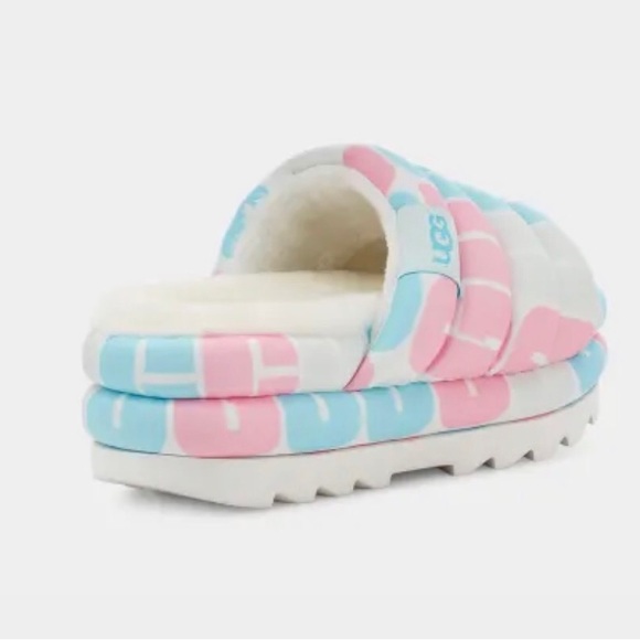 UGG Pride Slide - Pink & Blue Lettering - Size 7 - Picture 4 of 6